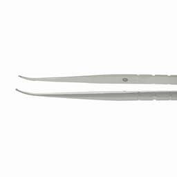 Julldent Micro Tissue Stainless Steel Forceps - Straight Tooth - 8