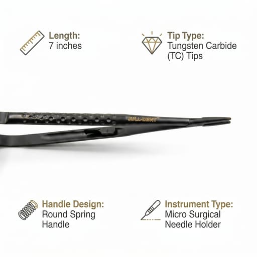 Julldent Micro Surgical Needle Holder (JULL-DENT 073)