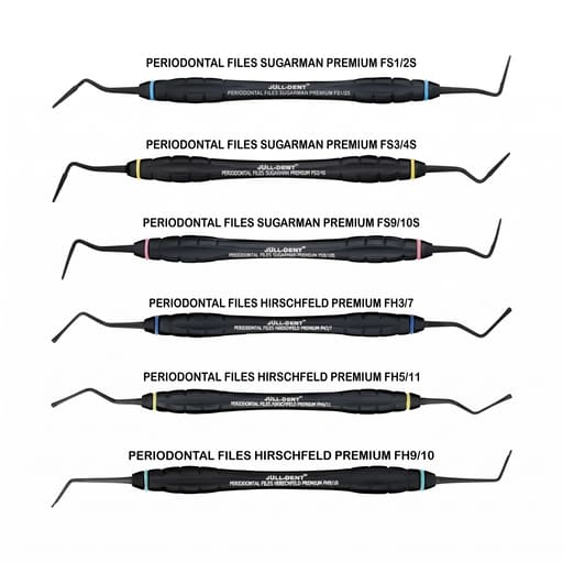 Julldent Periodontal Files (JULL-DENT 192)