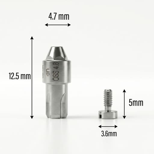 Dentaltech Universal MultiUnit Digital Analog- Osstem | Noris | Nobel | Straumann Compatible
