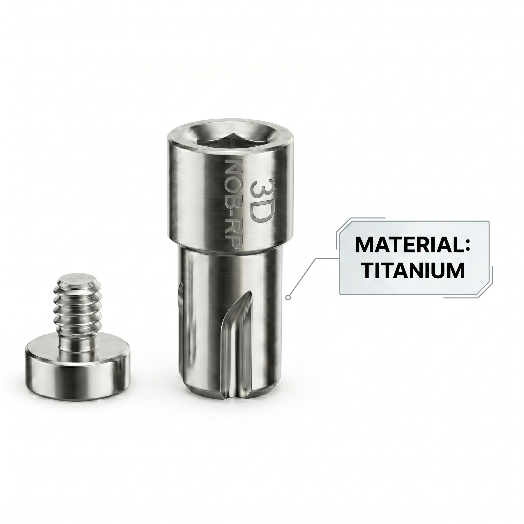 Dentaltech Nobel biocare RP Compatible digital Analog