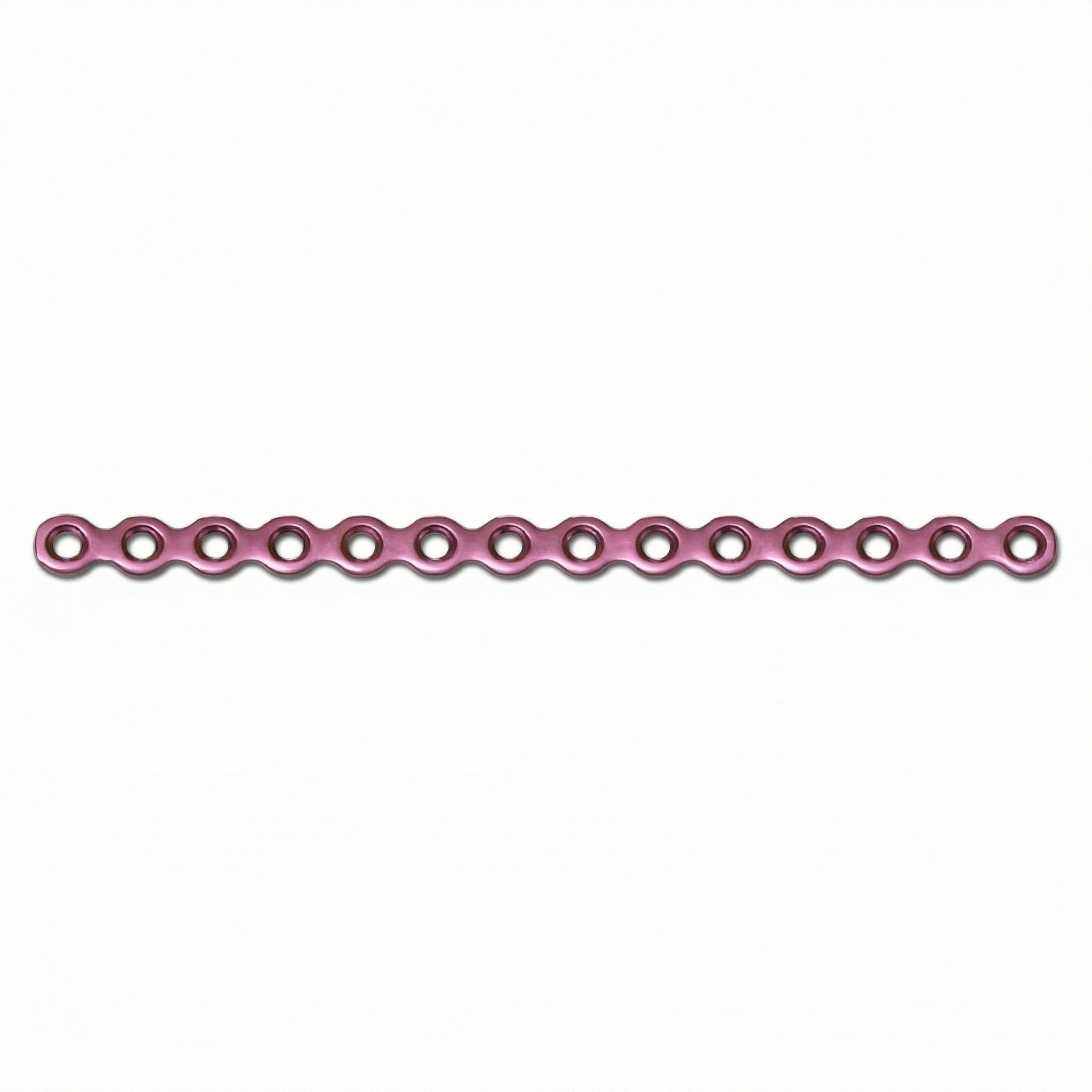 SK Surgicals Titanium Mini Bone Plates Continuous - 1.5mm (20 Holes) 105.120T (Pack of 2 )