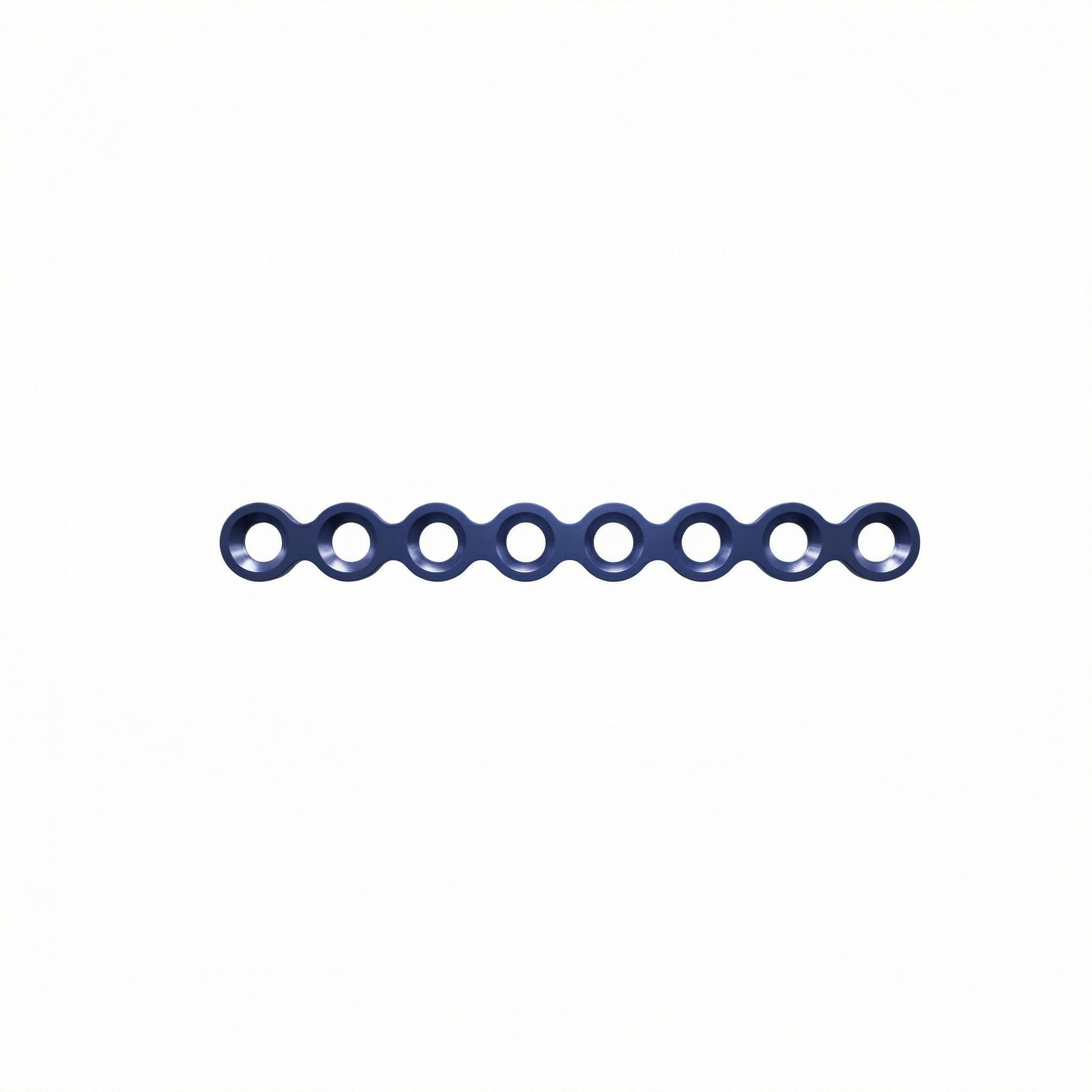 SK Surgicals Titanium Mini Bone Plates Continuous - 2mm (8 Holes) 200.801T