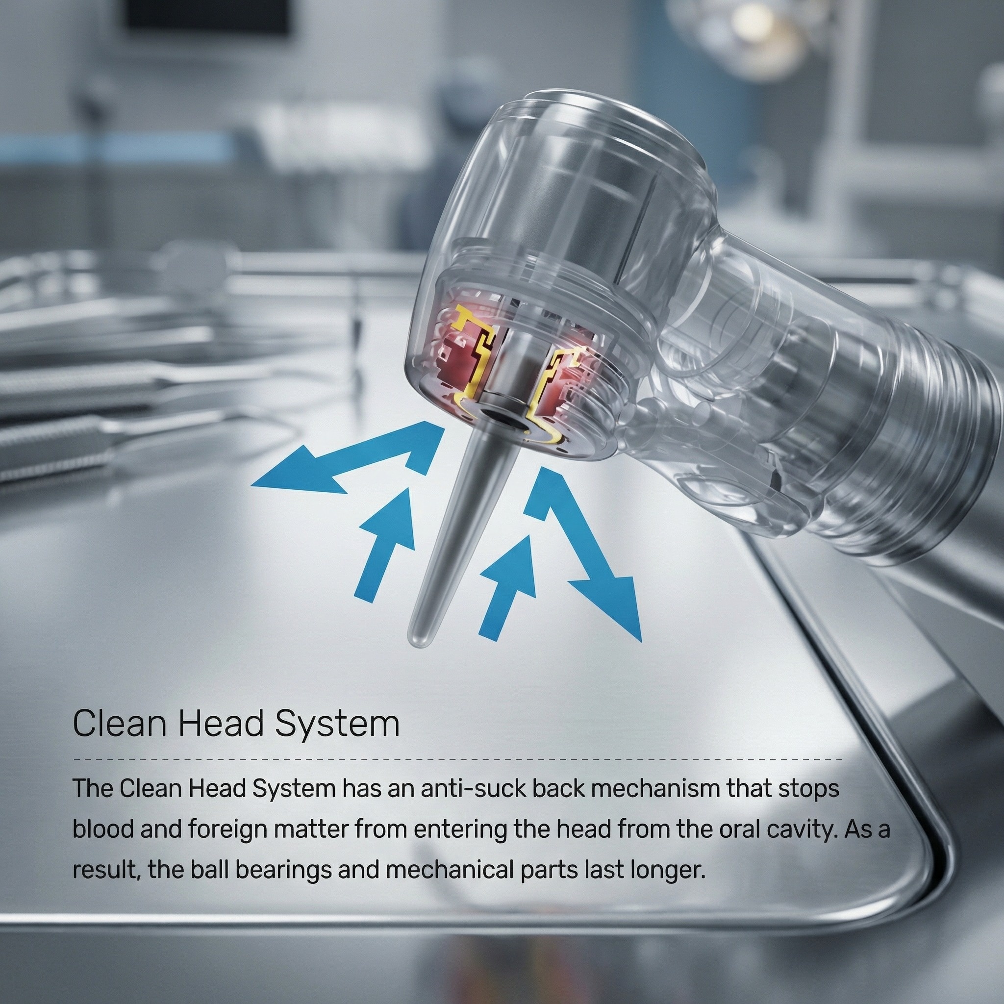 NSK M95L Fiber Optic Contra-Angle Handpiece (C1023)