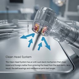NSK S-Max M95L Fiber Optic 1:5 Contra-Angle Handpiece (C1023) - 9