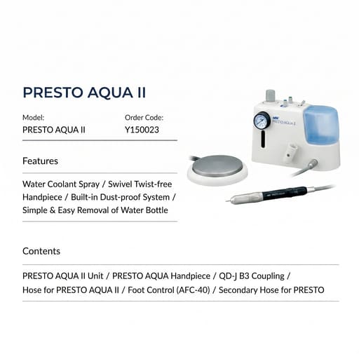 NSK Presto Aqua II Complete Pack (Y150023)