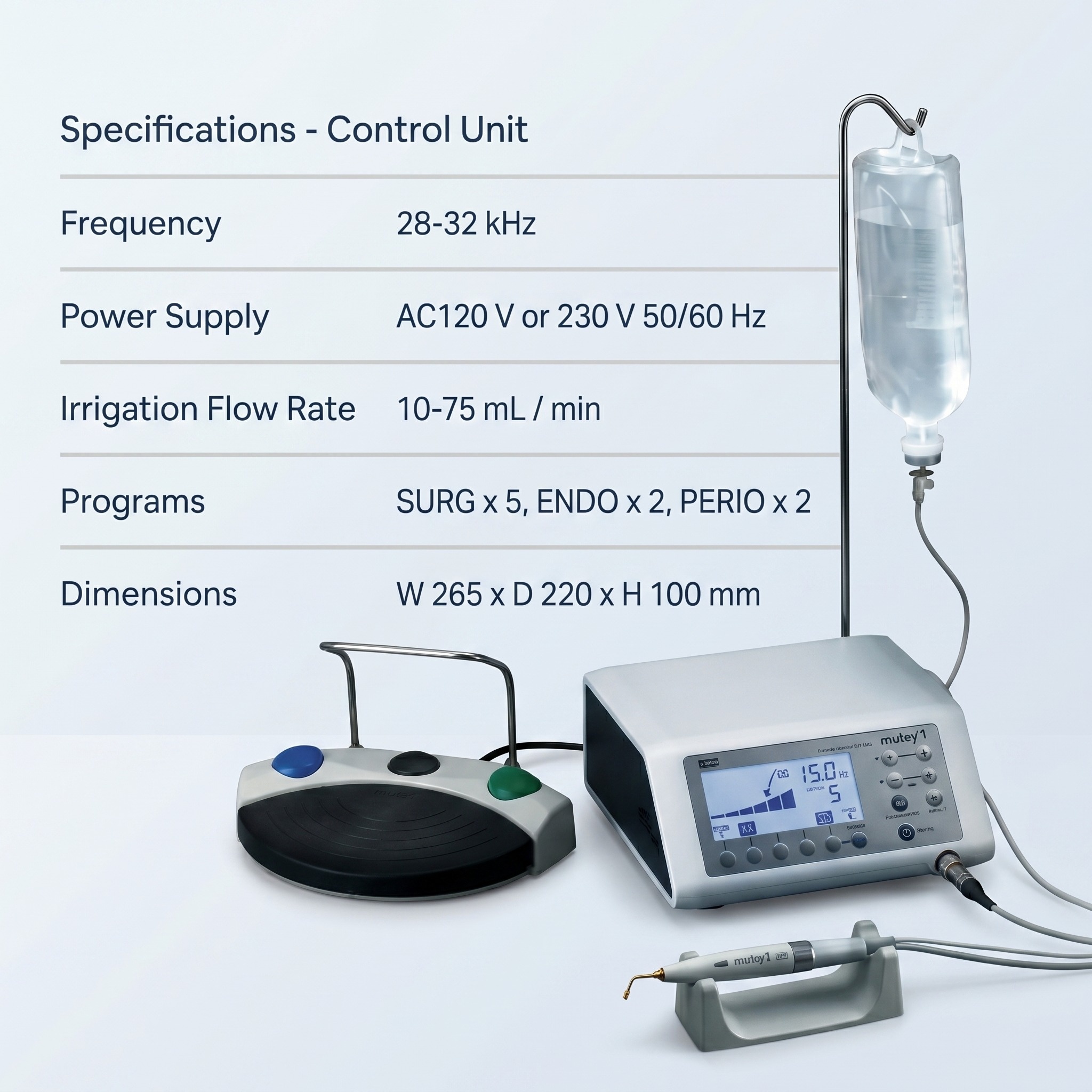NSK VarioSurg 3 Fiber Optic Piezoelectric Surgery Unit (Y1002726)