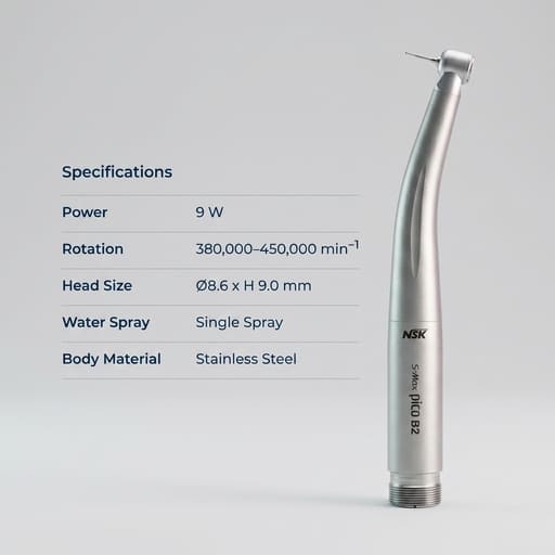 NSK S-Max Pico B2 High-Speed Airotor Handpiece (P1218)