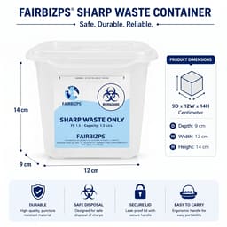 Fairbizps Bio-Medical Sharps Container  - 5