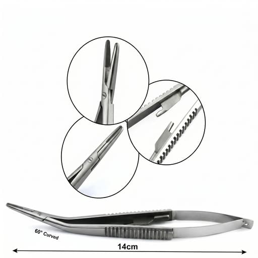 Oracraft Castroviejo Tc Needle Holders