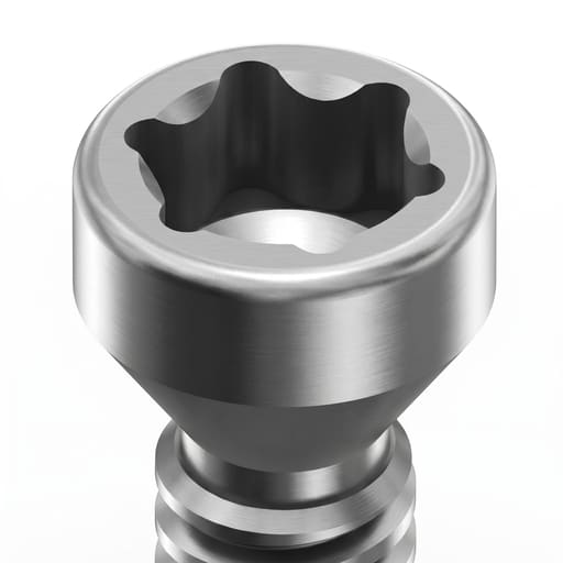 Mediden Straumann Implant Compatible Multi Unit Titanium Abutment Screw (SMUS) (Pack of 10)