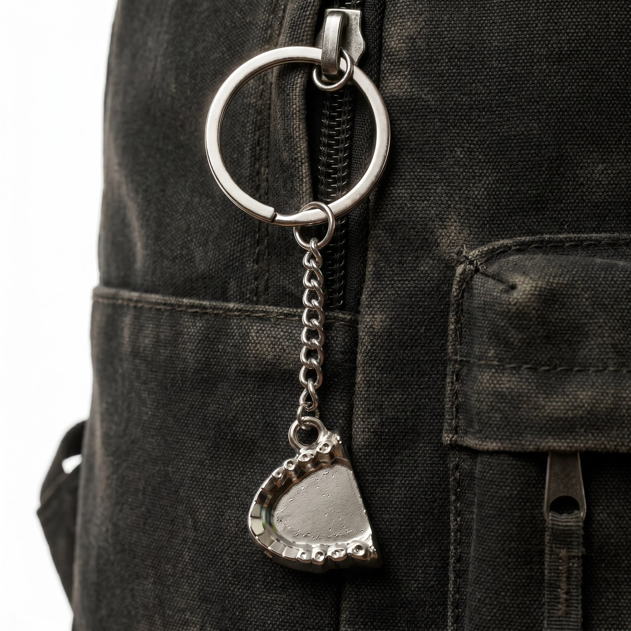 Dental Silver Denture Key Chain