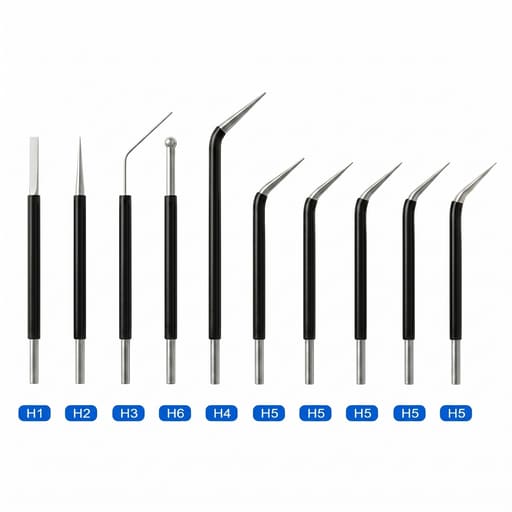 Zylo Electrocautery Unit HF-1 - Electrodes (Set of 10)