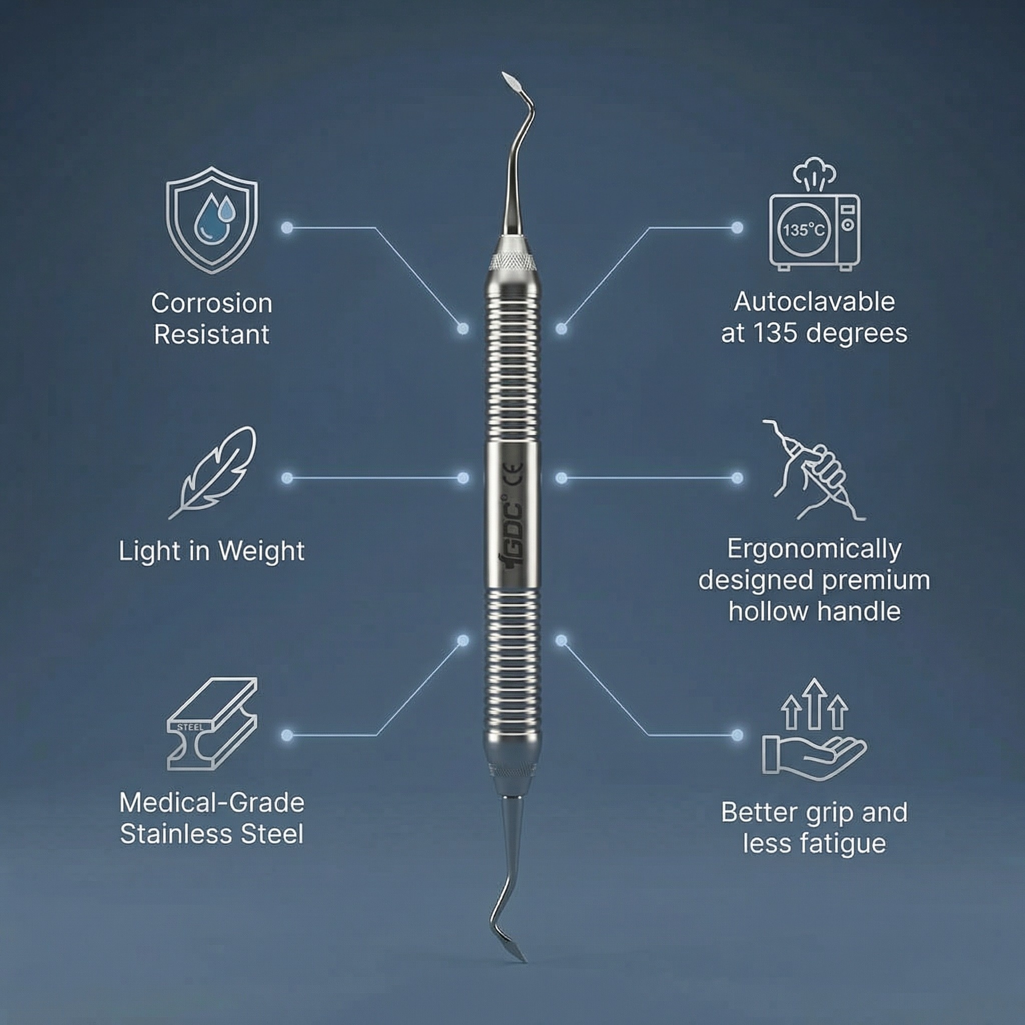 GDC ART Atraumatic Restorative Treatment Instrument (ART1 # 6)