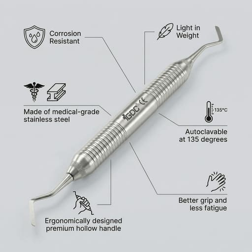 GDC ART Atraumatic Restorative Treatment Instrument (ART2 # 6)