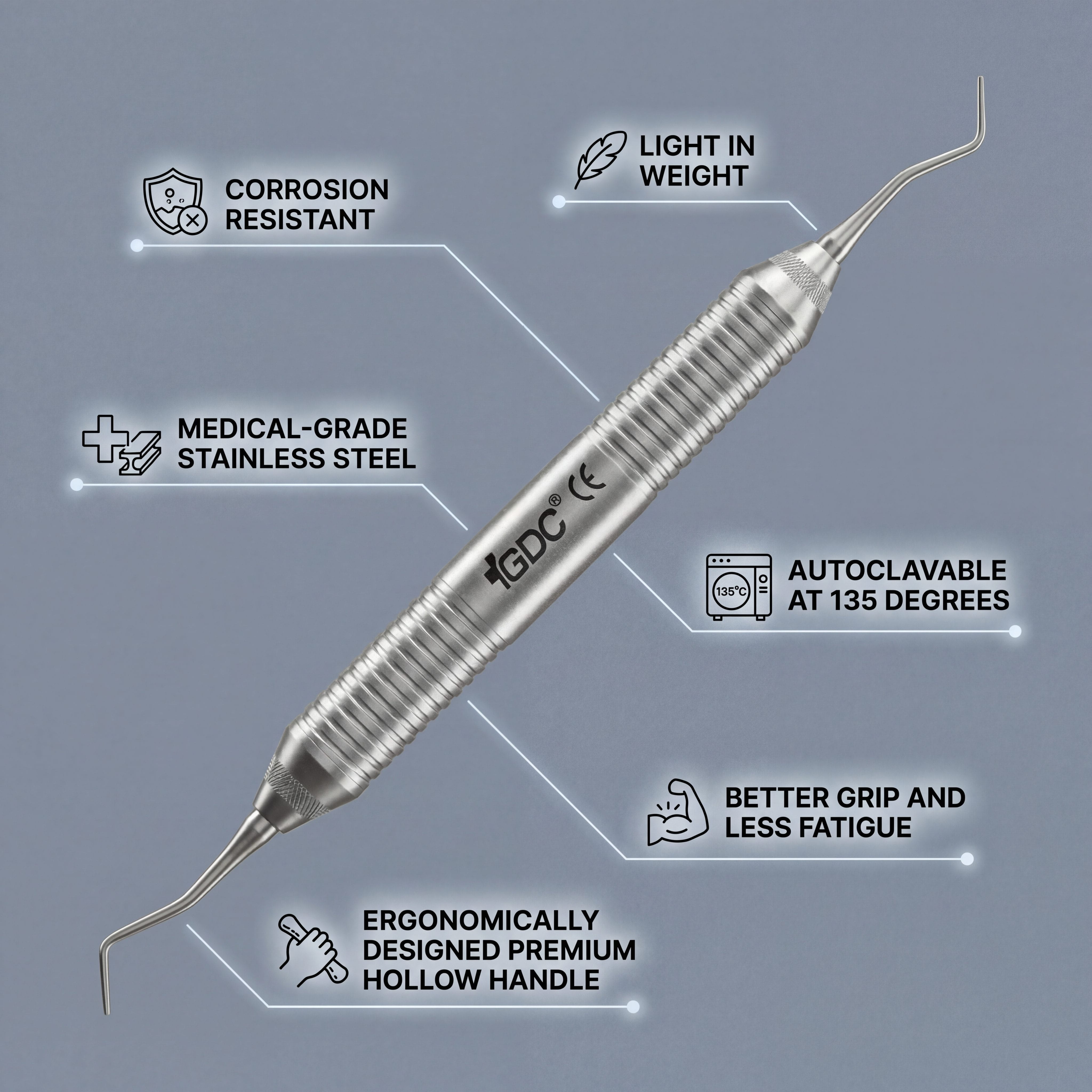 GDC ART Atraumatic Restorative Treatment Instrument (ART3 # 6)