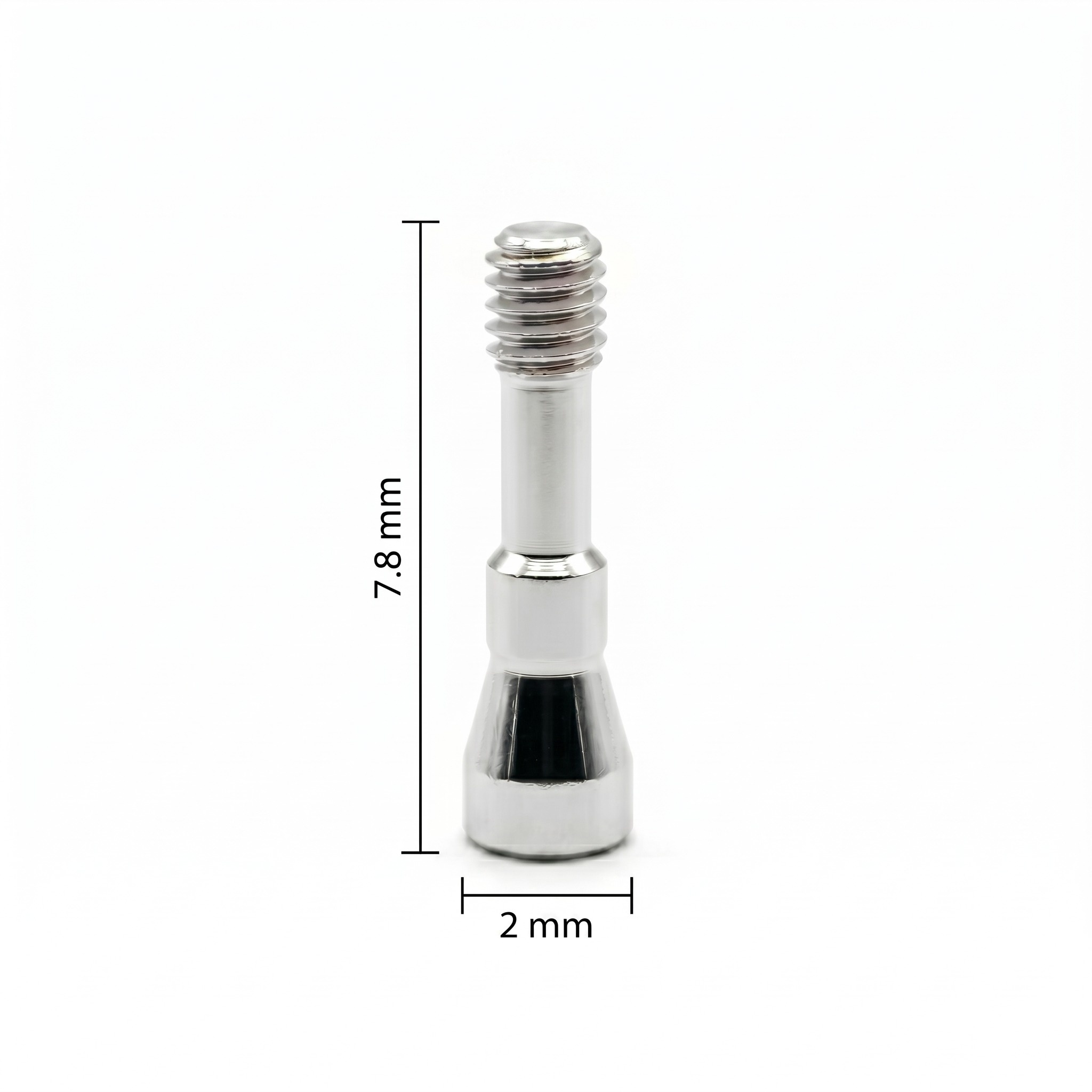 Mediden Straumann Bone Level RC Compatible Titanium Abutment Screw (S-64) (Pack of 10)