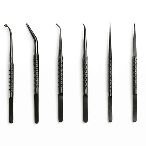 Julldent Micro Surgical Forcep – Black Series (JULL-DENT 041)