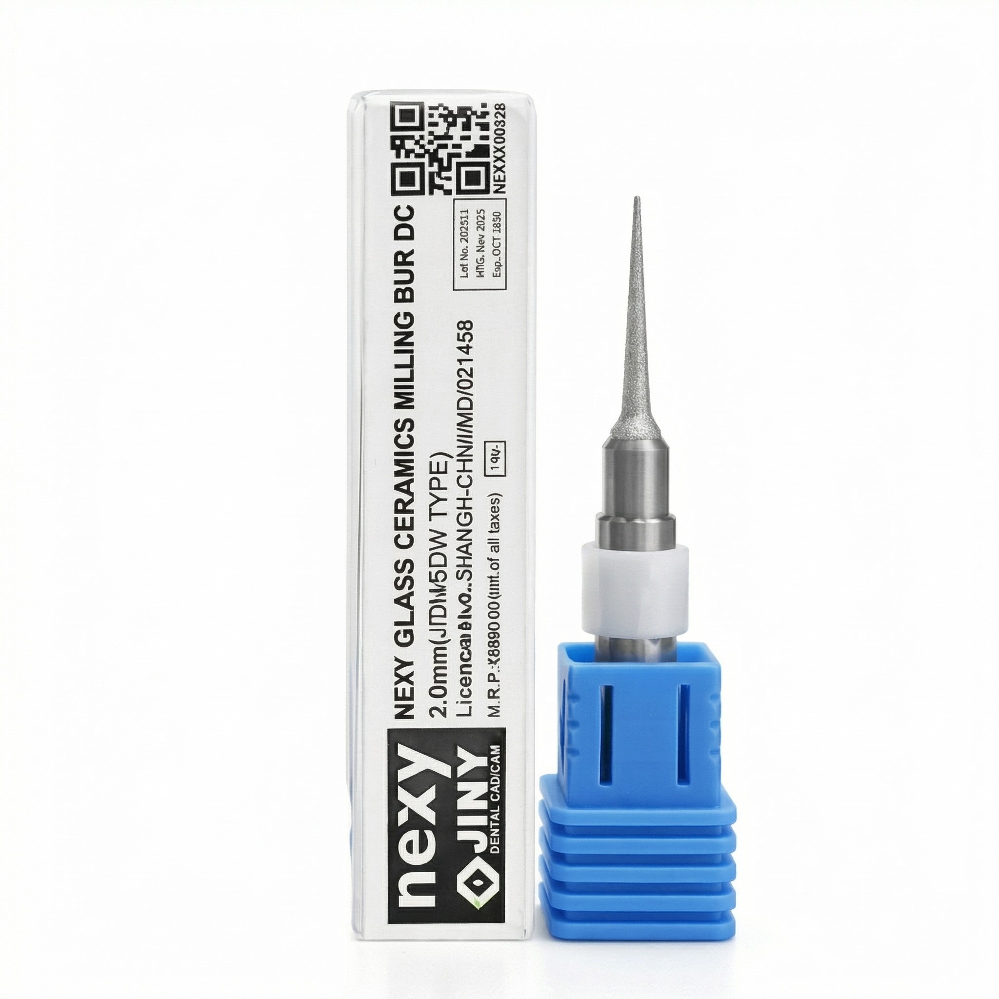 Nexy Glass Ceramic Milling Bur DC - 0.6mm (JDM5DW Type)