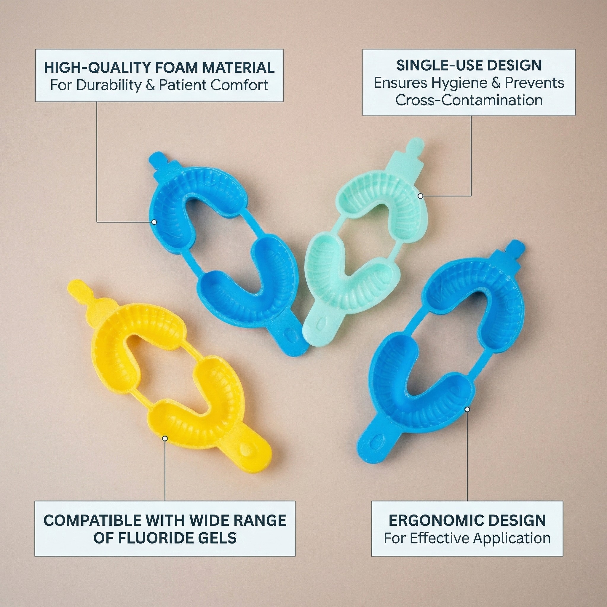 Oro Disposable Fluoride Impression Trays