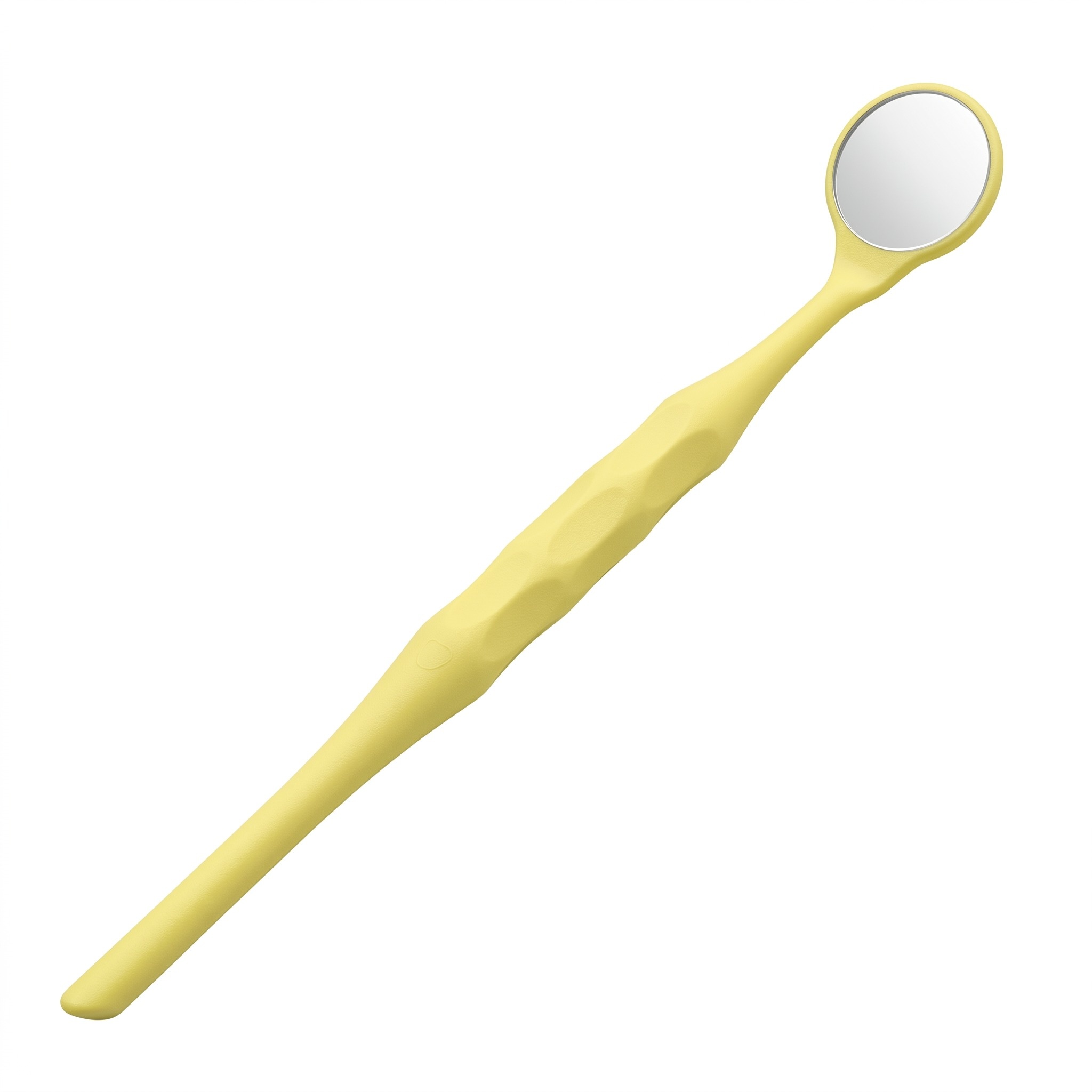 Hahnenkratt Relax FS Rhodium Mouth Mirror #5 (Yellow) 