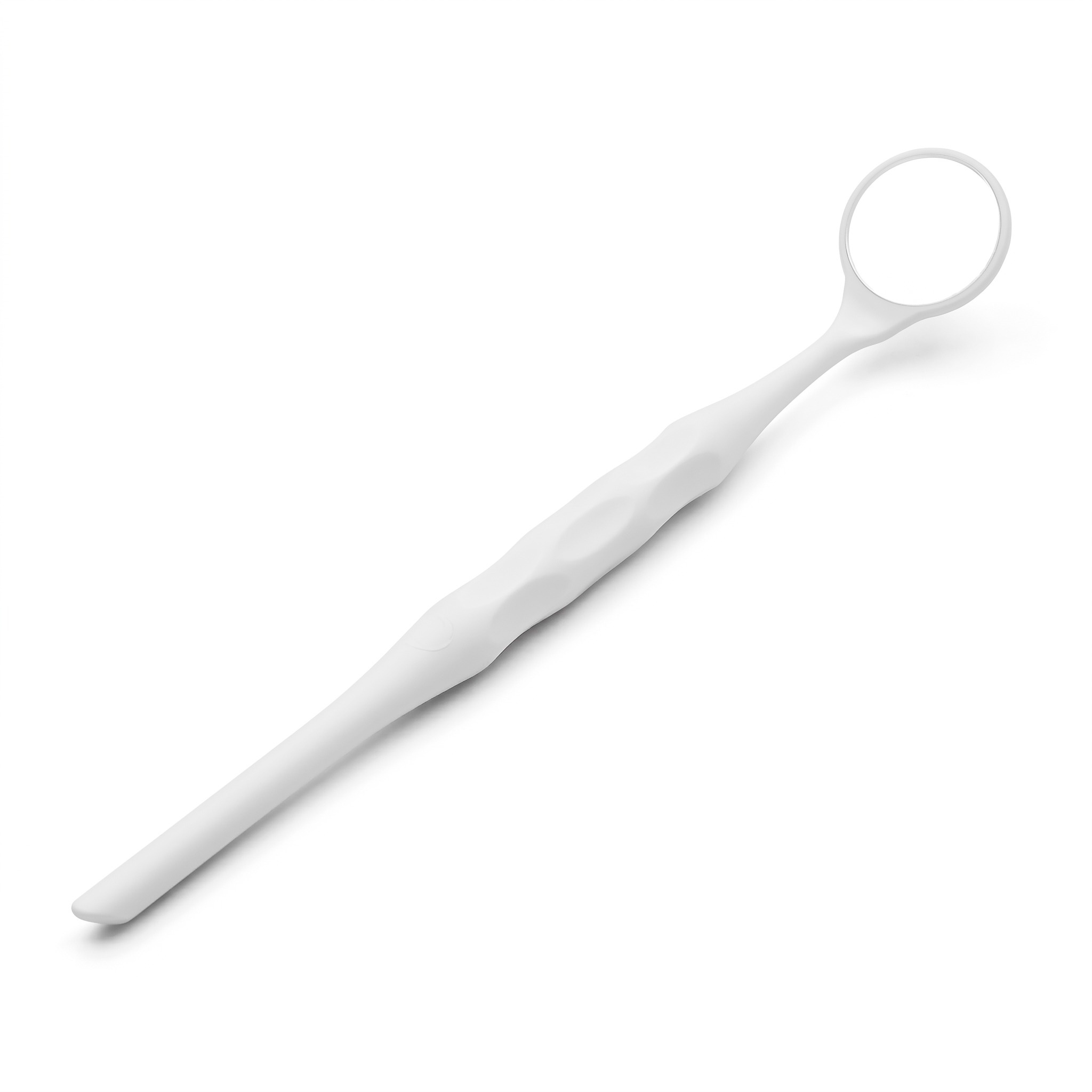 Hahnenkratt Relax FS Rhodium Mouth Mirror #5 (White) 