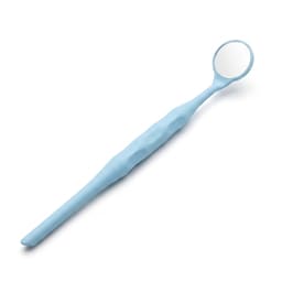 Hahnenkratt Relax FS Rhodium Mouth Mirror #5 (Pastel Blue)