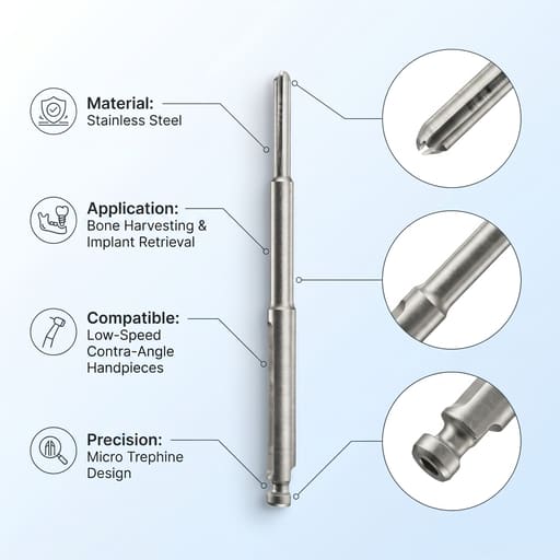 Julldent Micro Trephine Drill (JULL-DENT 114)