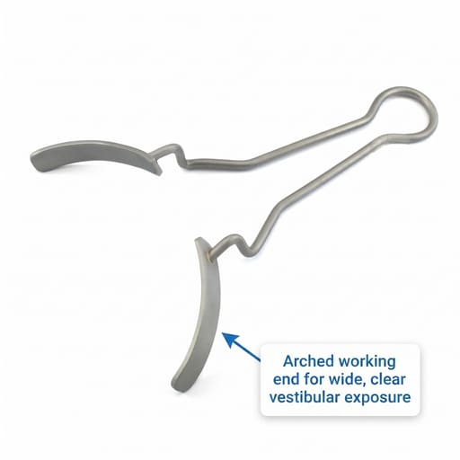 Julldent Premium Vestibulum Retractor (JULL-DENT 189)