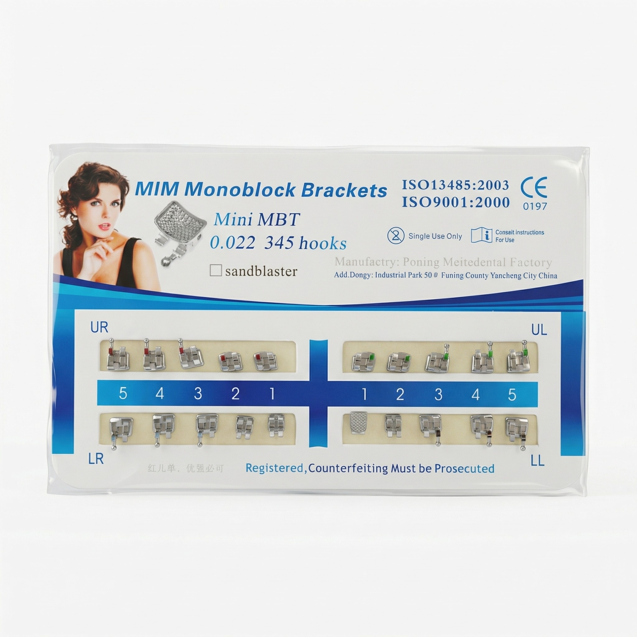 U Ortho Bracket Kit MBT 022