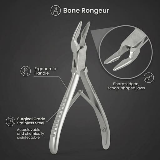 GDC Bone Rongeurs Friedman - 14.0cm (RF)
