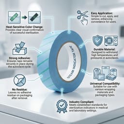 Shivaah Autoclave Indicator Tape - 2