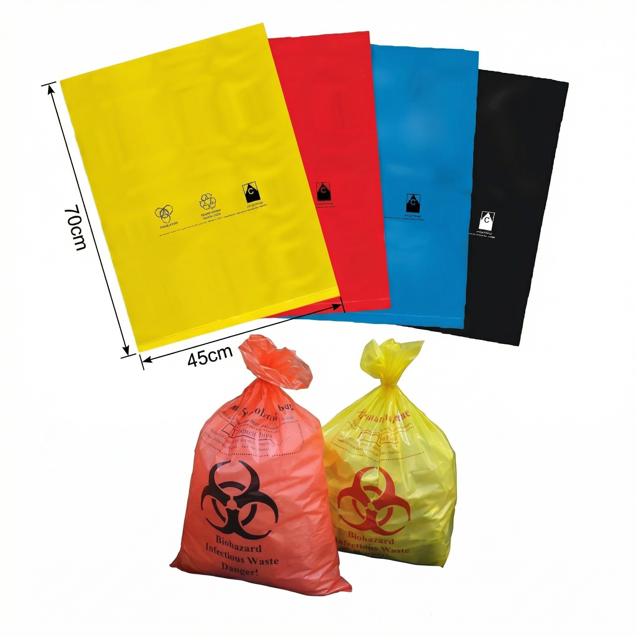 SoClean Bio-Medical Waste Collection Disposable Bags - Medium 