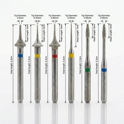 SuperEndo Interproximal Reduction Diamond Burs (Pack of 1)
