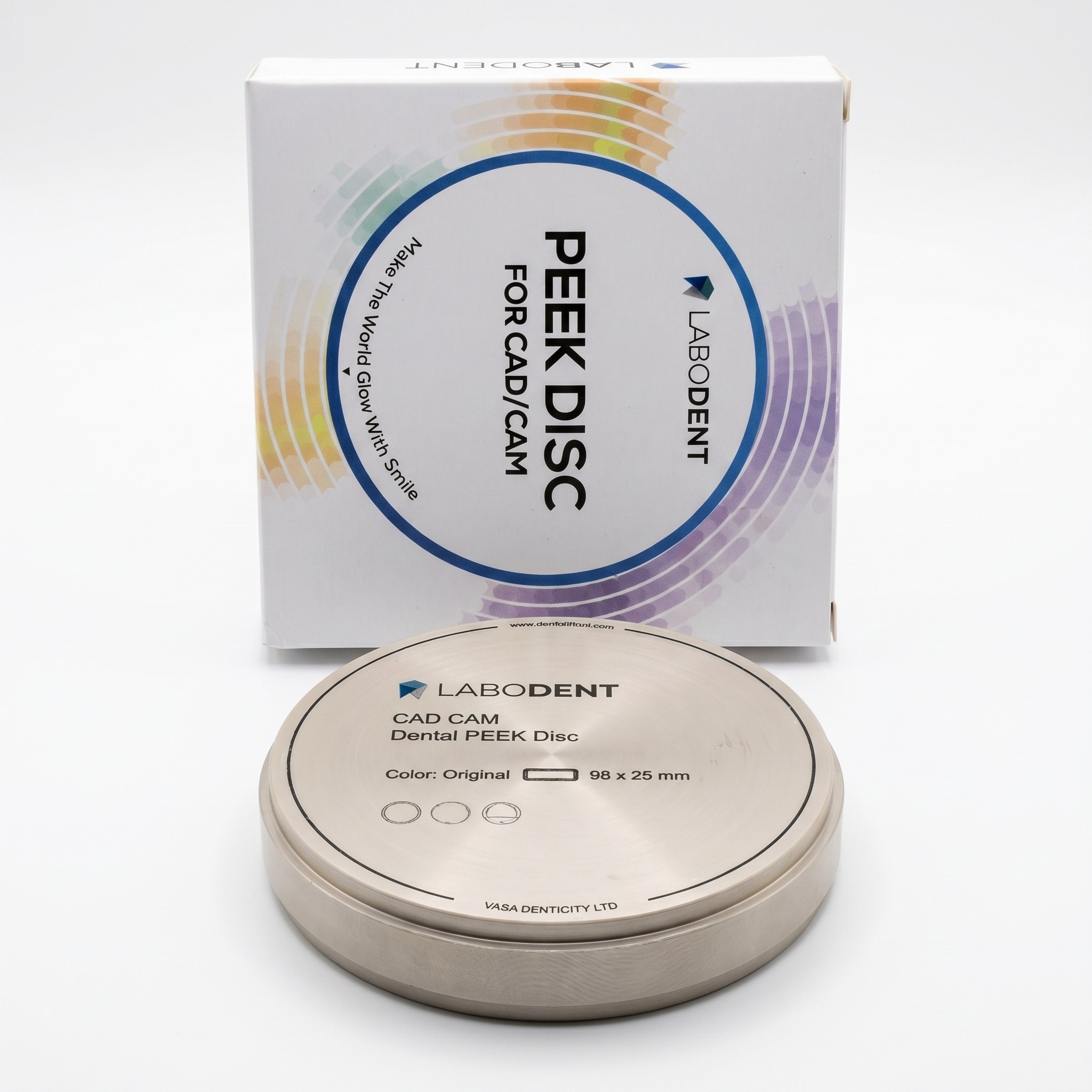 Labodent PEEK Disc for CAD/CAM – Natural Shade
