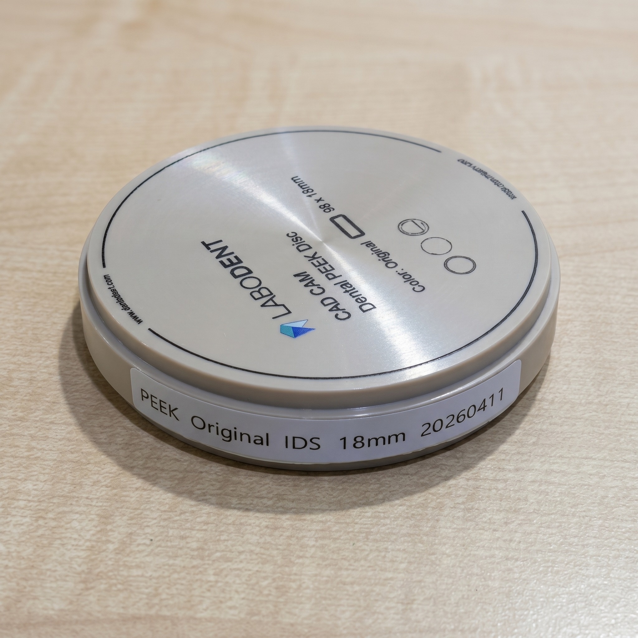 Labodent PEEK Disc for CAD/CAM – Natural Shade