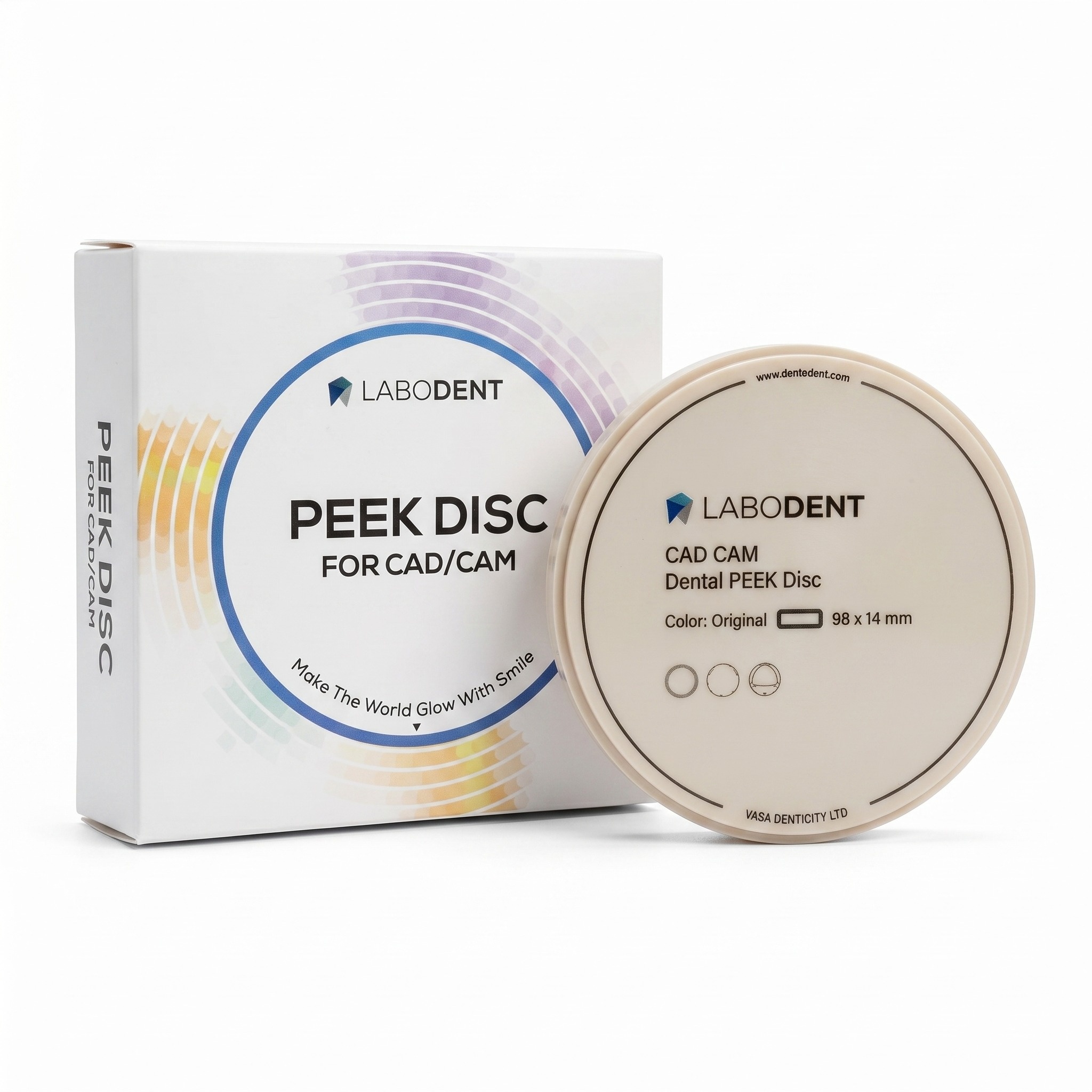 Labodent PEEK Disc for CAD/CAM – Natural Shade