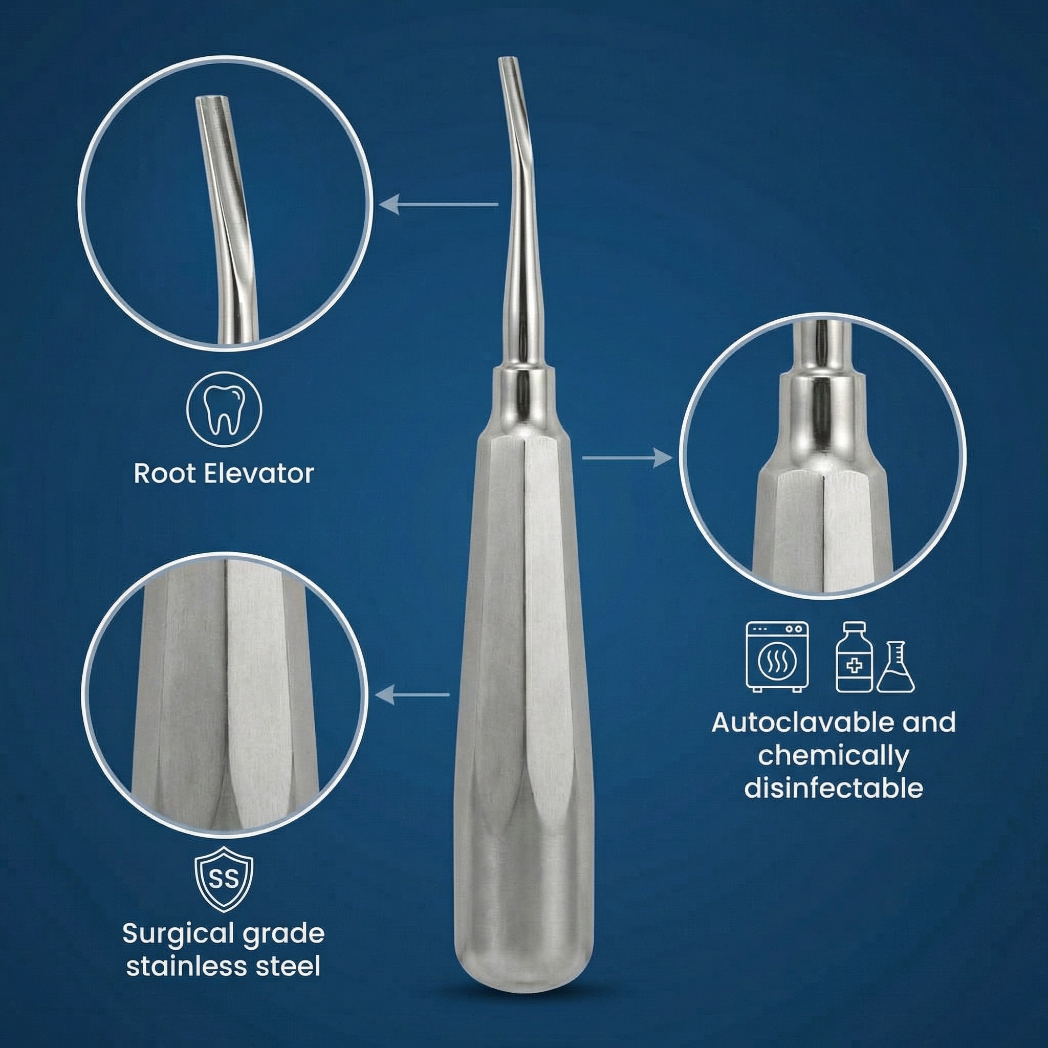 GDC Root Elevator Coupland Ea3Cp