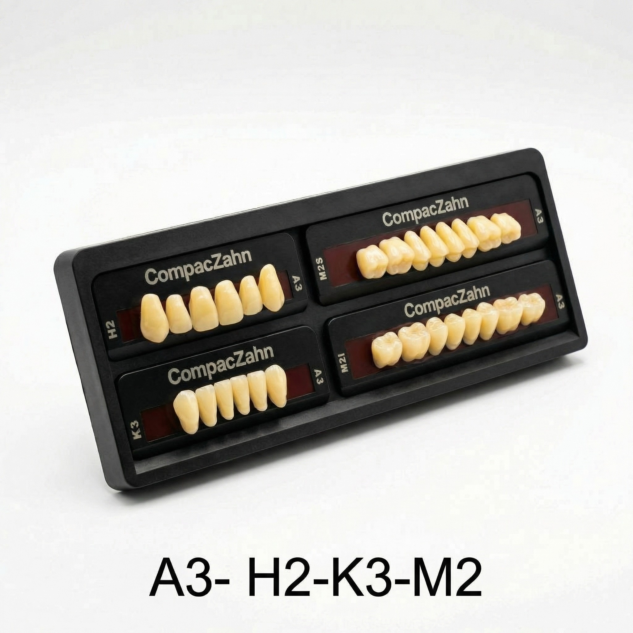 Rubydent CompacZahn Acrylic Denture Teeth A3 (Set of 28)