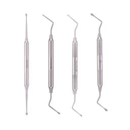 Veecare Serrated Curette - Set of 4