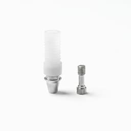 Dentaltech Nobel Active RP Compatible Non-Hex CCM Castable Abutment - 1