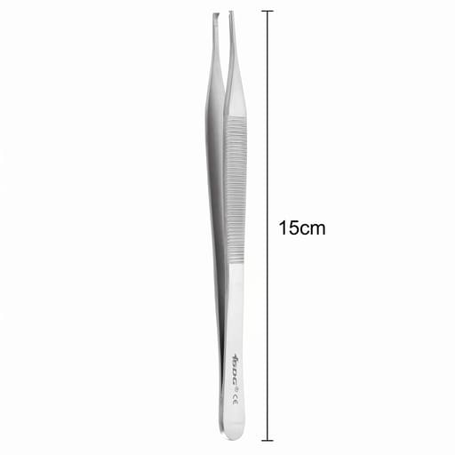 GDC Tissue Forceps Adson Toothed 1x2 (15cm) (Tp46)