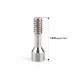 Dentaltech Nobel Active NP Compatible Hex CCM Castable Abutment - 7