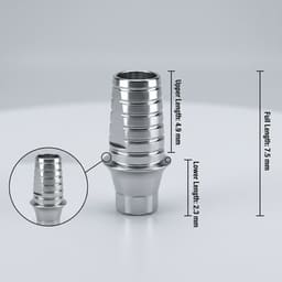 Dentaltech Nobel Compatible Ti Base - RP - 3