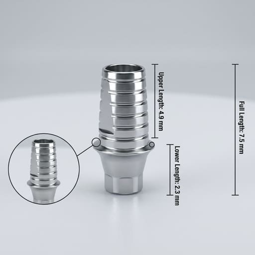 Dentaltech Nobel Compatible Ti Base - RP