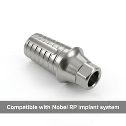 Dentaltech Nobel Compatible Ti Base - RP - 2