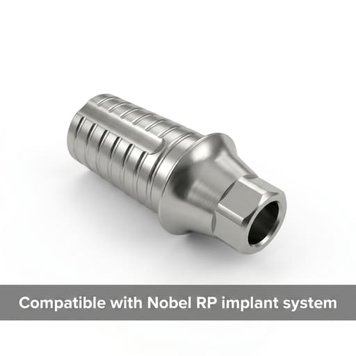 Dentaltech Nobel Compatible Ti Base - RP