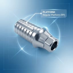 Dentaltech Nobel Compatible Ti Base - RP - 6