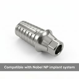 Dentaltech Nobel Compatible Ti Base - NP - 2