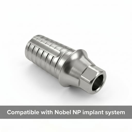 Dentaltech Nobel Compatible Ti Base - NP